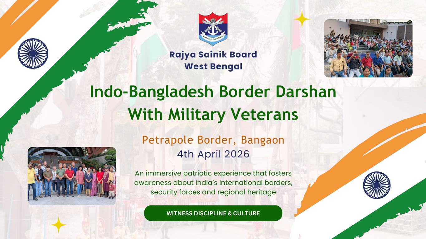 Indo-Bangladesh Border Darshan With Military Veterans