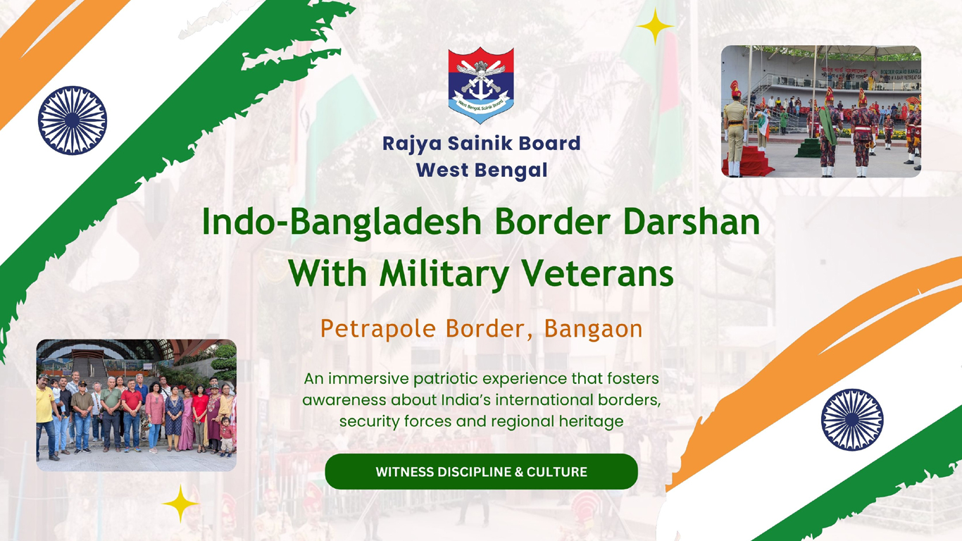 Indo-Bangladesh Border Darshan With Military Veterans