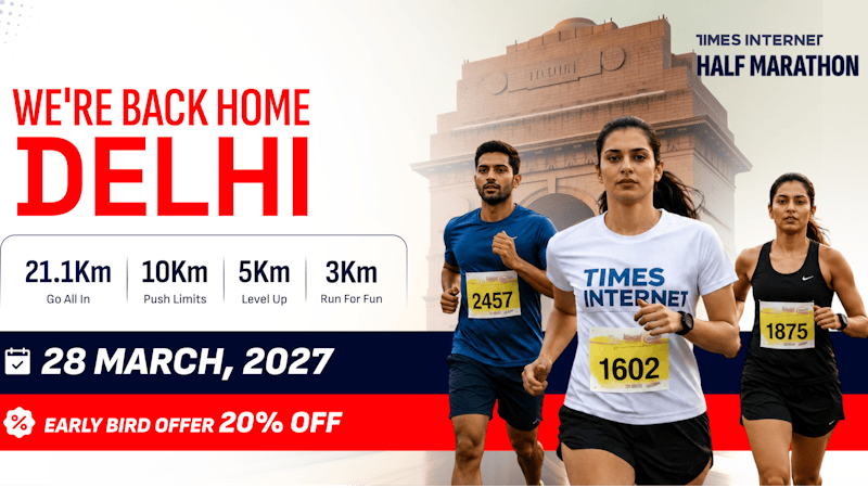 Times Internet Delhi Half Marathon 2027
