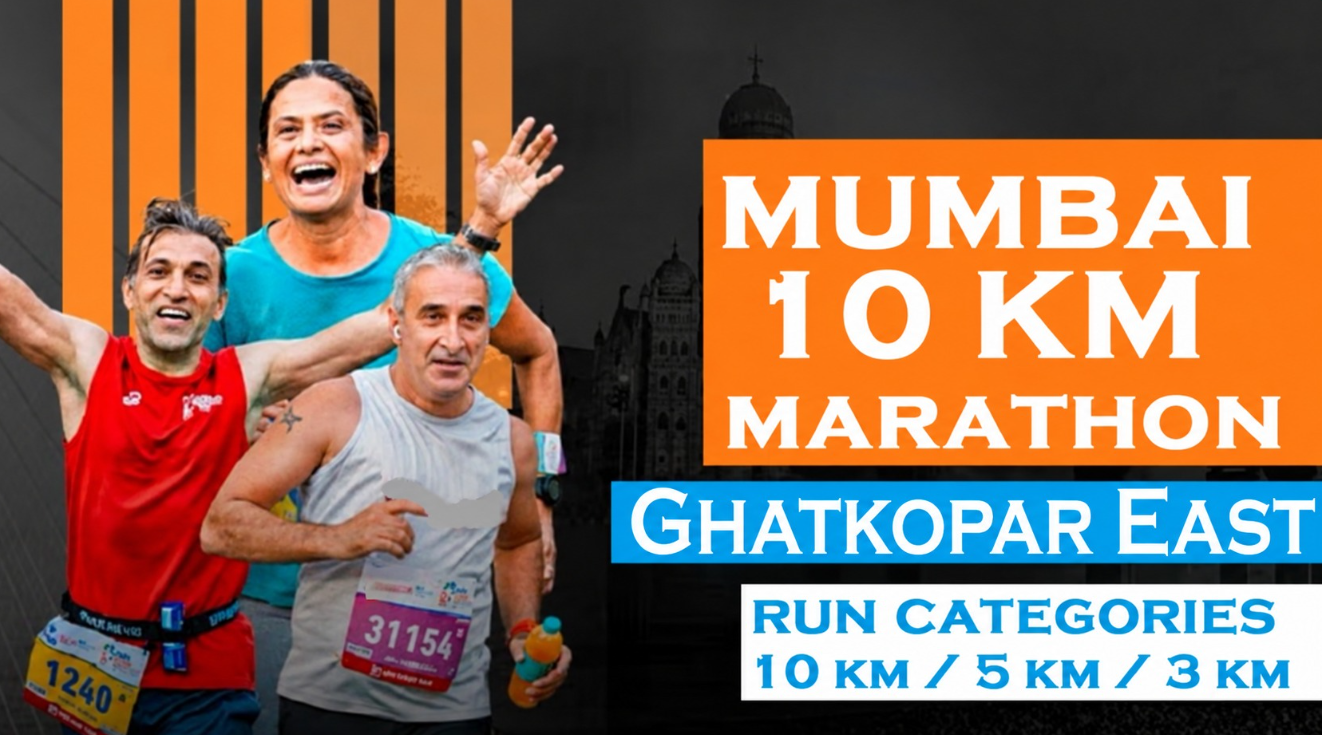 MUMBAI 10 KM RUN 2026 – GHATKOPAR EAST