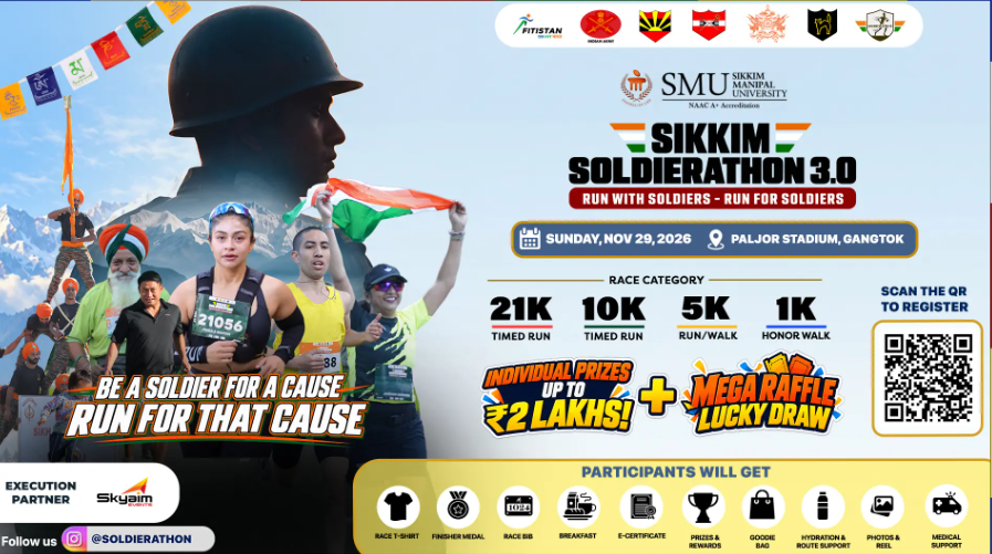 SIKKIM MANIPAL UNIVERSITY SIKKIM SOLDIERATHON 3.0 – 2026