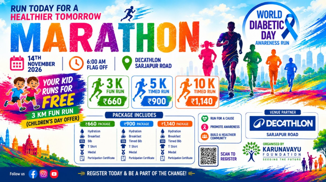 WORLD DIABETIC AWARENESS DAY RUN 2026