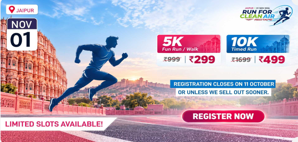 REDTAPE 10K RUN JAIPUR 2026